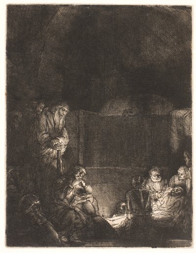 Złożenie do grobu autorstwa Rembrandt van Rijn