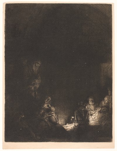 Pochówek autorstwa Rembrandt van Rijn