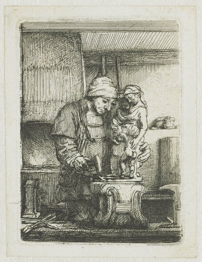Złotnik autorstwa Rembrandt van Rijn