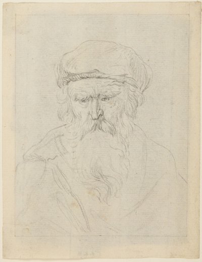 Zrzędliwy starzec autorstwa Rembrandt van Rijn
