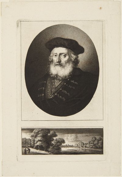 Starzec w czapce autorstwa Rembrandt van Rijn