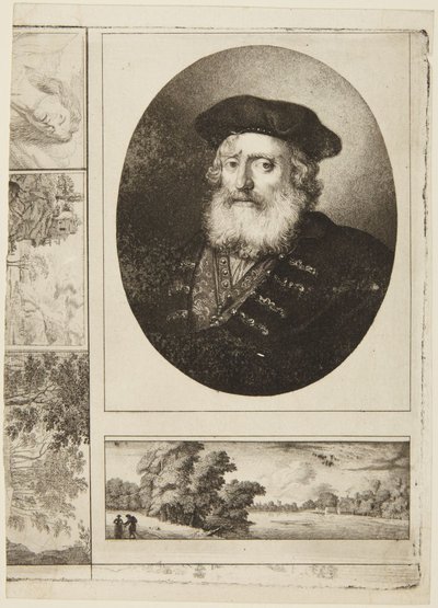 Starzec w czapce autorstwa Rembrandt van Rijn