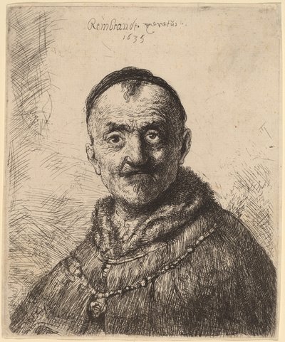 Pierwsza głowa orientalna autorstwa Rembrandt van Rijn and Studio of Rembrandt