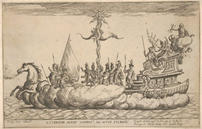 Asterion, z serii Naczynia Argonautów na wesele Cosimo..., 1608. autorstwa Remigio Cantagallina