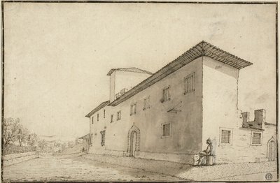 Villa Bellagio, Castello, w pobliżu Florencji autorstwa Remigio Cantagallina