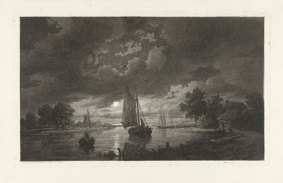 widok na rzekę autorstwa Remigius Adrianus Haanen