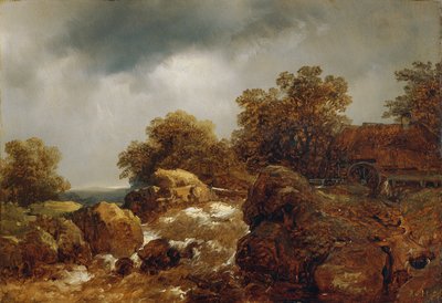 skalisty krajobraz autorstwa Remigius Adrianus van Haanen