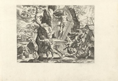 Zmartwychwstanie Chrystusa autorstwa Remigius Hogenberg