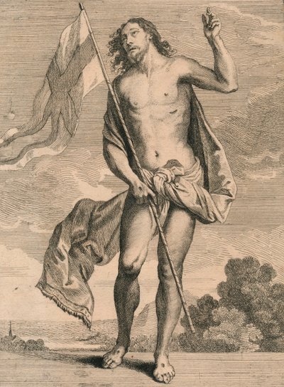Chrystus zmartwychwstały, połowa XVII wieku. autorstwa Remoldus Eynhoudts