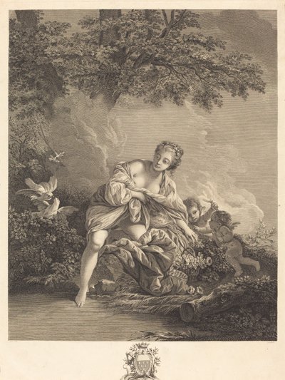 Wenus i miłości autorstwa René Gaillard after François Boucher