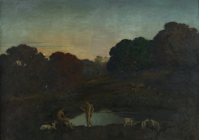 Scena duszpasterska autorstwa René Ménard