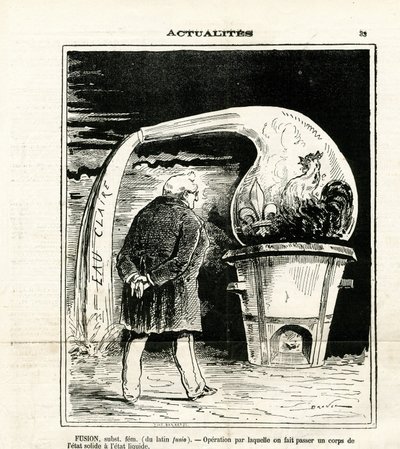 Ilustracja Julesa Renarda Dranera (1833-1926) w Le Charivari autorstwa Renard Jules Draner