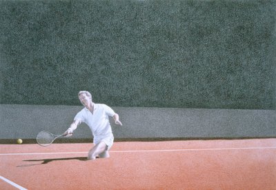 Żwirowy tenis autorstwa Rene Boin