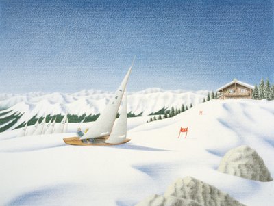 Slalom autorstwa Rene Boin
