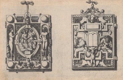 Projekty Biżuterii i Biżuterii, ca. 1600-1645. autorstwa Rene Boyvin