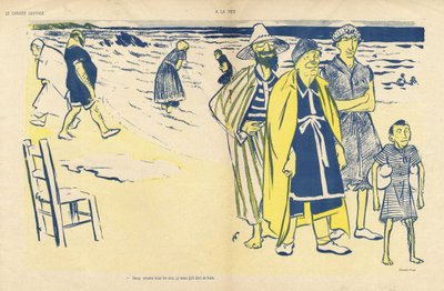 Ilustracja Hermanna-Paula (1864-1940) w Dzikiej kaczce autorstwa Rene George Hermann Paul