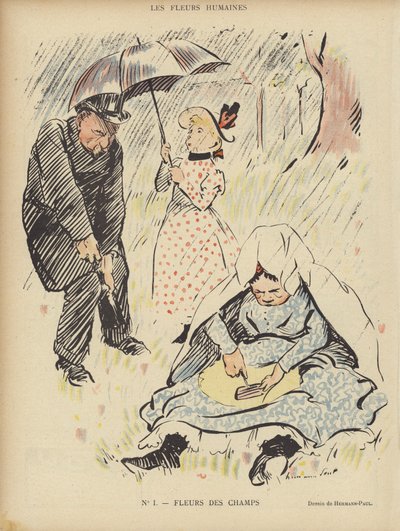 Ilustracja do Le Rire autorstwa Rene George Hermann Paul