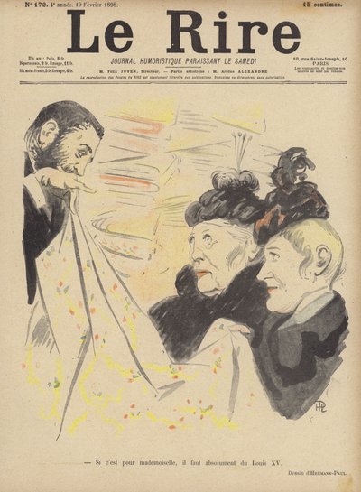 Ilustracja do Le Rire autorstwa Rene George Hermann Paul