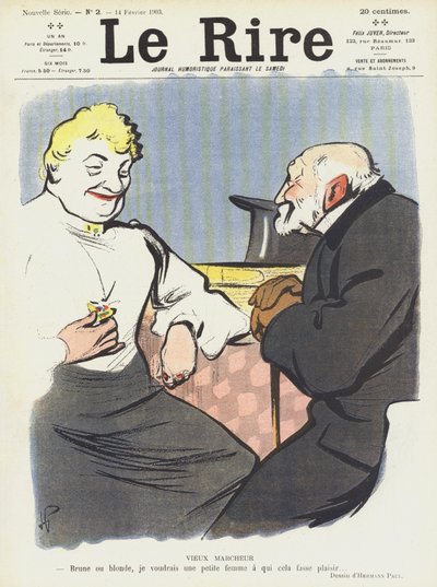Ilustracja do Le Rire autorstwa Rene George Hermann Paul