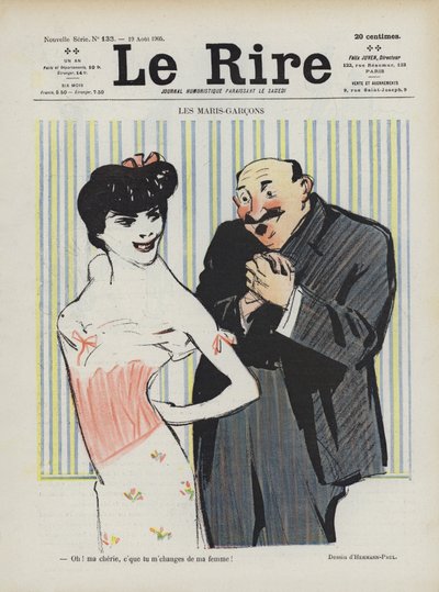 Ilustracja do Le Rire autorstwa Rene George Hermann Paul