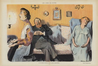 Ilustracja do Le Rire autorstwa Rene George Hermann Paul