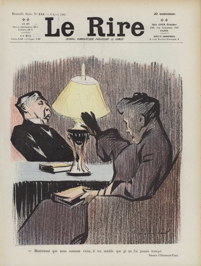 Ilustracja do Le Rire autorstwa Rene George Hermann Paul