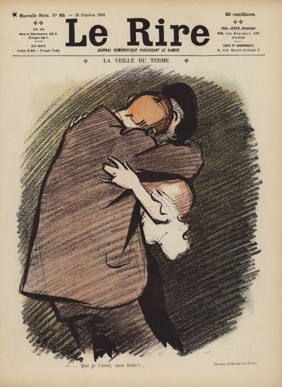 Ilustracja do Le Rire autorstwa Rene George Hermann Paul