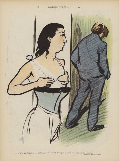 Ilustracja do Le Rire autorstwa Rene George Hermann Paul