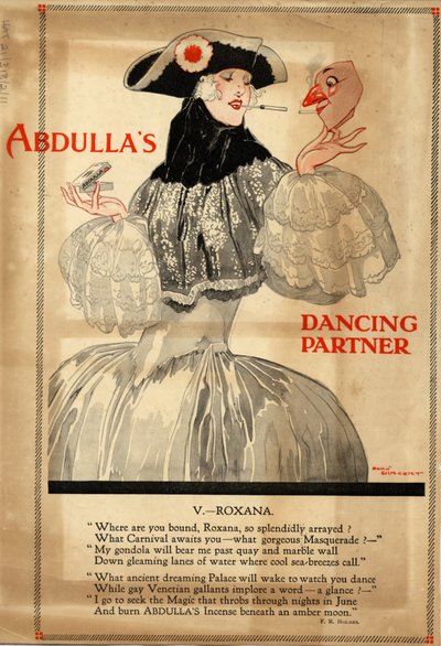 Papierosy Abdulli, lata 20. autorstwa Rene Vincent