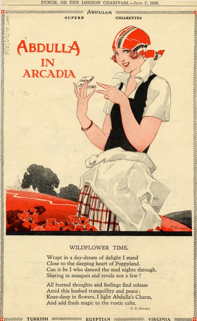Papierosy Abdulli, 1926 autorstwa Rene Vincent