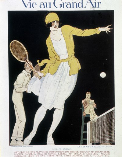 Suzanne Lenglen autorstwa Rene Vincent
