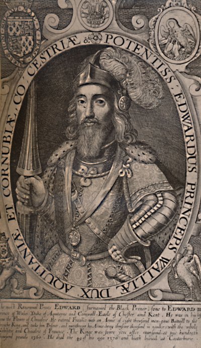 Edward, Czarny Książę, c1618 1894 autorstwa Renold Elstrack