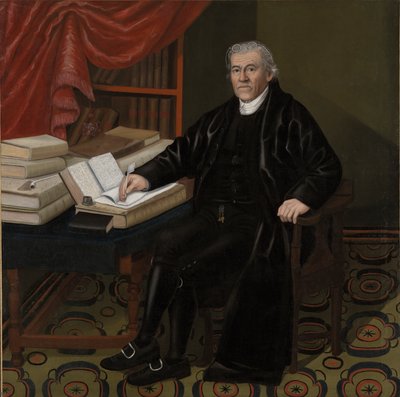 Wielebny Ammi Ruhamah Robbins (1740 autorstwa Reuben Moulthrop
