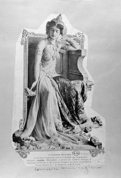 Mata Hari (1876-1917) 1910 autorstwa Reutlinger Studio