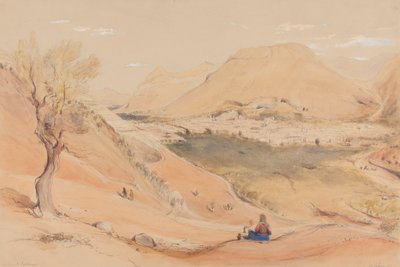 Nablus [Nablus], Jordania autorstwa Rev. Edward Thomas Daniell