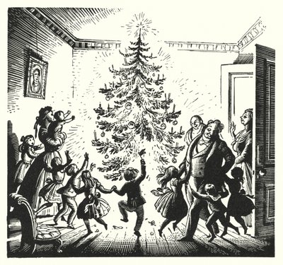 Hans Christian Andersen: Jodła (lito) autorstwa Rex (after) Whistler