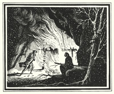 Hans Christian Andersen: Rajski ogród (lito) autorstwa Rex (after) Whistler