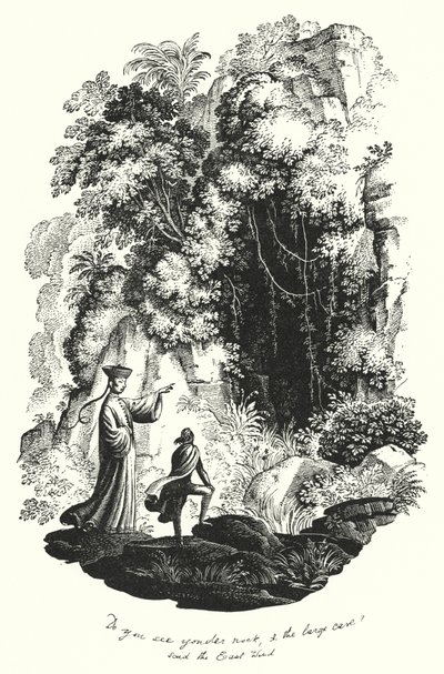 Hans Christian Andersen: Rajski ogród (lito) autorstwa Rex (after) Whistler