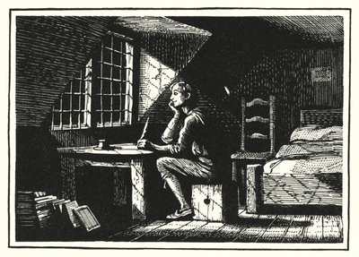 Hans Christian Andersen: Goblin i handlarz (lito) autorstwa Rex (after) Whistler