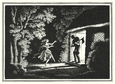 Hans Christian Andersen: Czerwone buty (lito) autorstwa Rex (after) Whistler