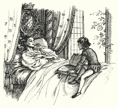 Hans Christian Andersen: Najpiękniejsza róża świata (lito) autorstwa Rex (after) Whistler
