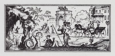 Punting (lito) autorstwa Rex (after) Whistler