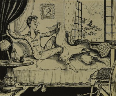 Warto wstawać!, 1929 autorstwa Rex Whistler