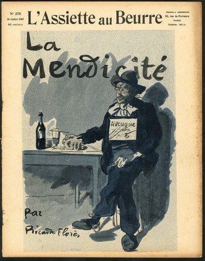 Okładka „The Butter Plate”, numer 278, Satyryczna w Kolorach autorstwa Ricardo Flores