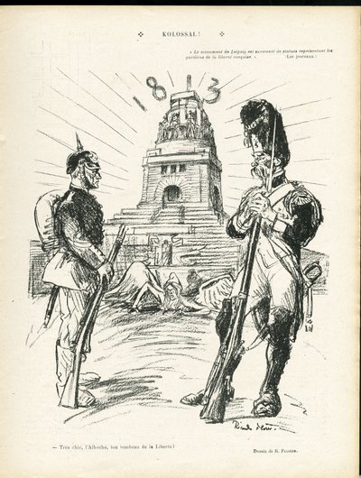 Ilustracja Ricardo Floresa (1878-1918) w Le Lire autorstwa Ricardo Flores