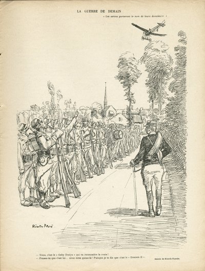 Ilustracja Ricardo Floresa (1878-1918) w Le Lire autorstwa Ricardo Flores