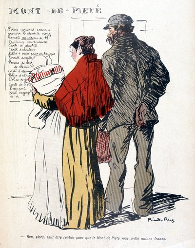 Le Mont-de-Piété by Ricardo Floors- w „Talerzu z masłem” od 06.03.1905 autorstwa Ricardo Flores