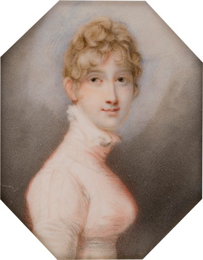 Portret Henrietty Anny Marii Charlette Bridgeman Simpson, później pani Charles Pelham, hrabiny Yarborough (zm. 1813), ok. 1762-1813 (olej na płótnie) autorstwa Richard (after) Cosway