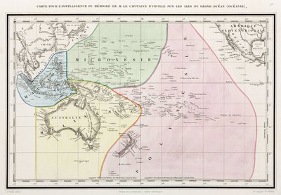 Mapa Oceanu Spokojnego autorstwa John Pardon