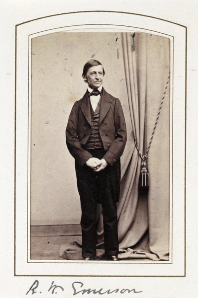RW Emerson”, ok. 1860 r autorstwa John Pardon